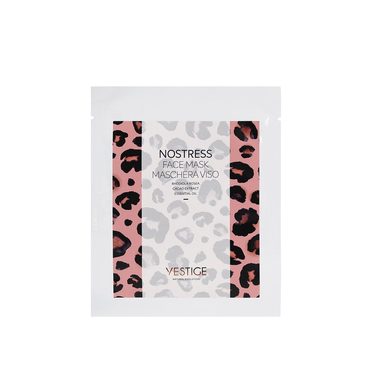 Vestige: Maschera viso in cellulosa NoStress alla Rhodiola Rosea, 15 ml